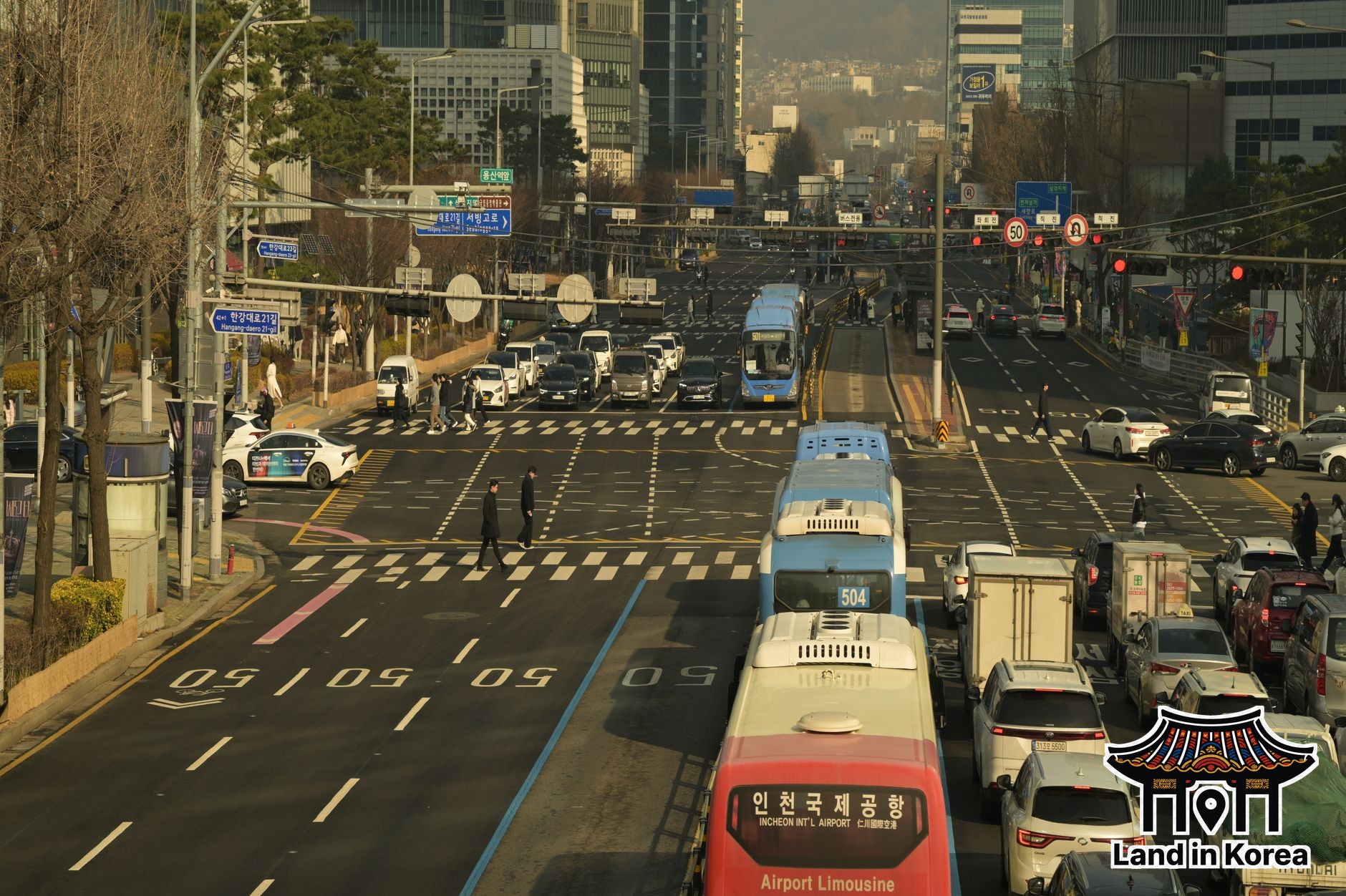 Seoul City Buses Explained by Color, Stop and Tapping Off
